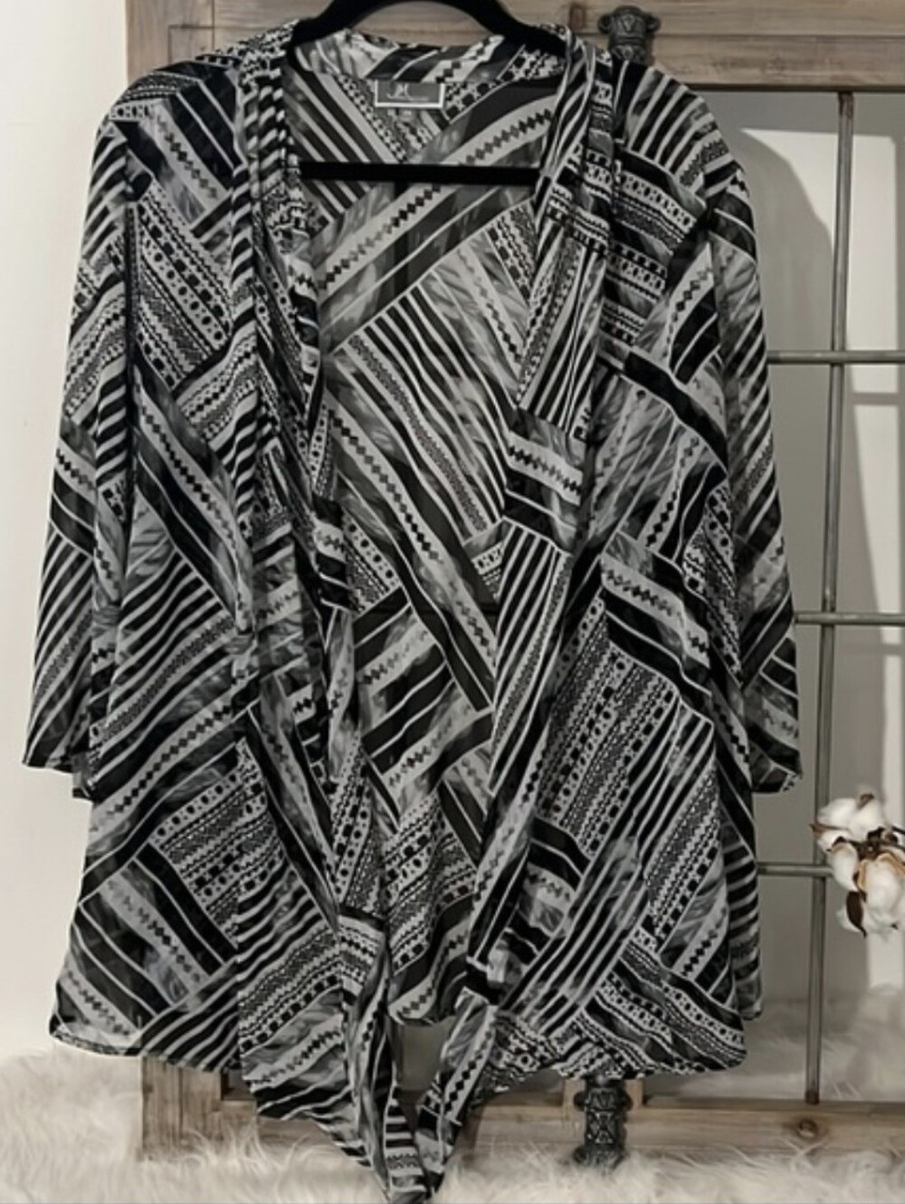 Women's Tie-Front Kimono
